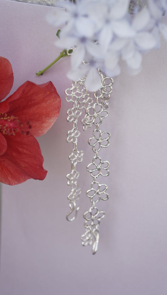 צמיד פרחים גדולים