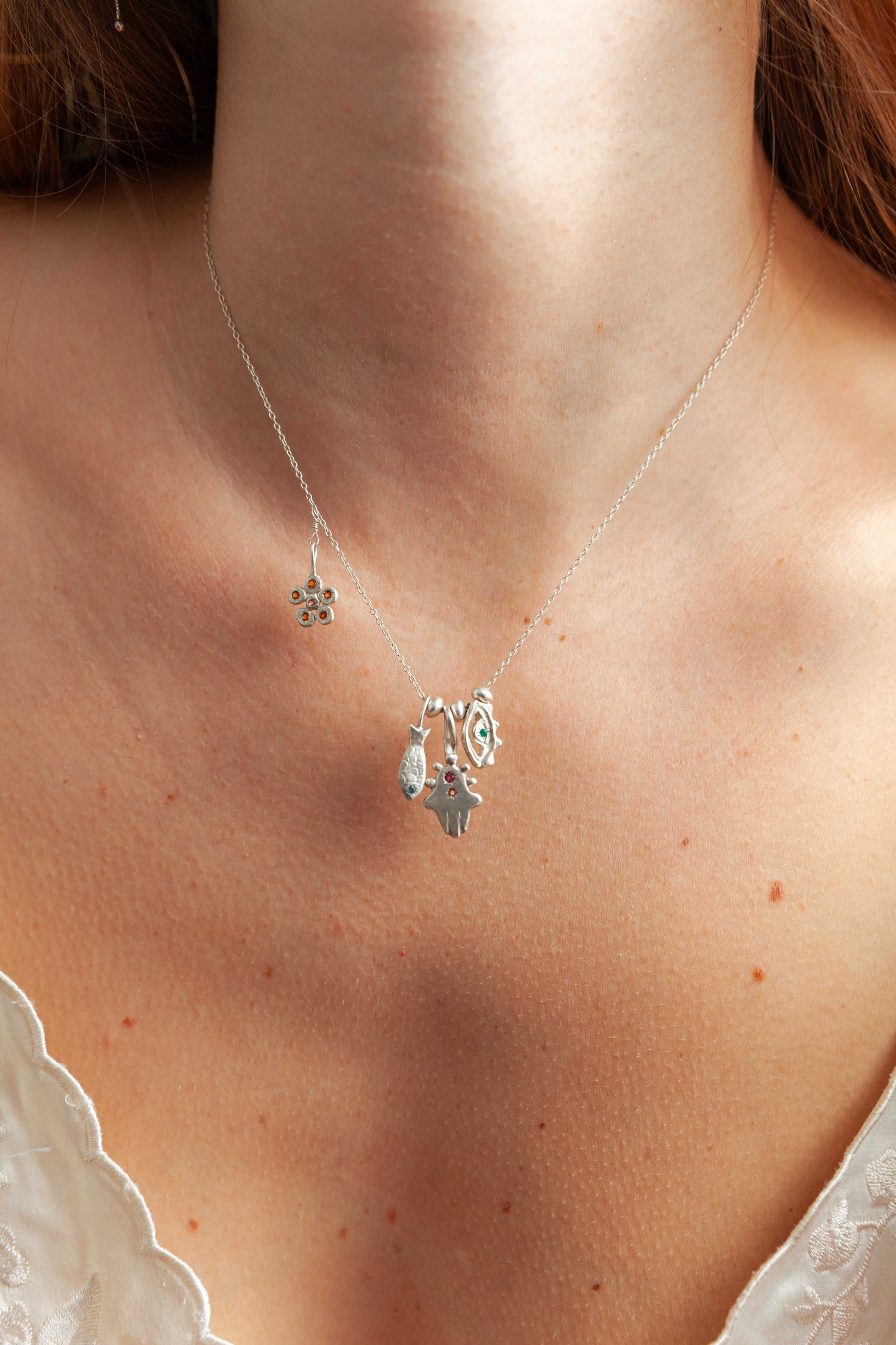 Ravid Jewelry שרשרת טיפת מזל